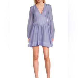 Gianni Bini Lavender Mini Dress